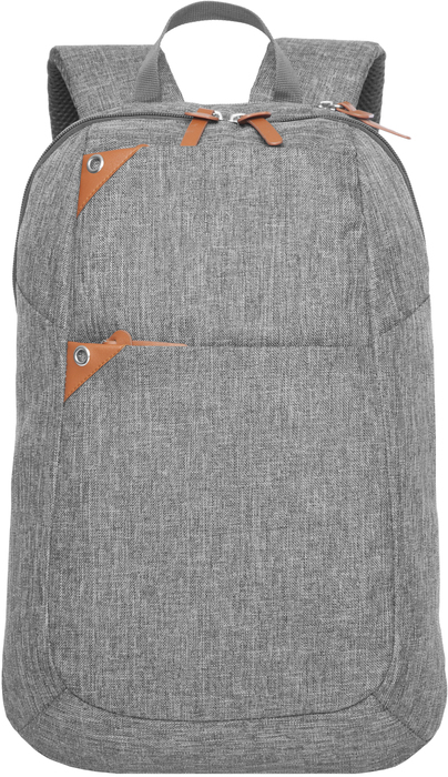 MOCHILA CON DOS COMPARTIMENTOS Y CORREAS DE CURPIEL D127